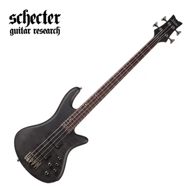 Schecter 베이스 기타 STILETTO STUDIO 4 SEE-THRU BLACK STAIN