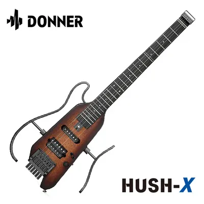 DONNER 일렉트릭 반려기타 HUSH-X (SUNBURST)