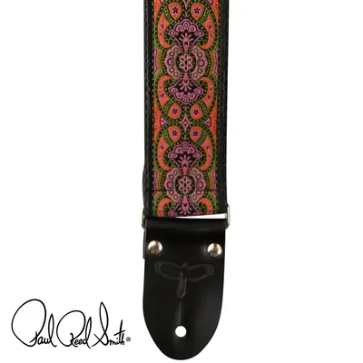 PRS 스트랩 2인치 Deluxe Retro Strap-Black/Pink