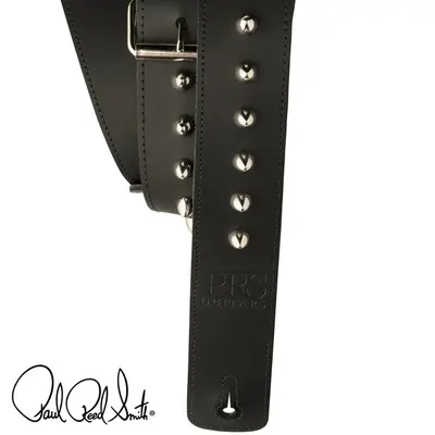 PRS 스트랩 2인치 Studded Leather Strap-Black
