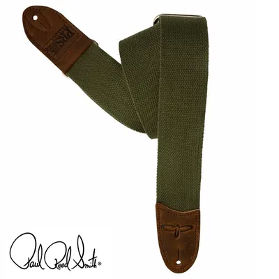 PRS 스트랩 2인치 Deluxe Cotton Strap-Green