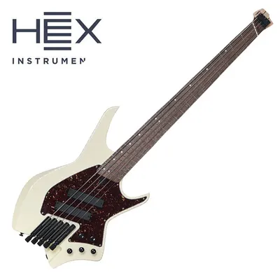 HEX 헥스 베이스 기타 NB505 Ivory 5현 (G/IV)