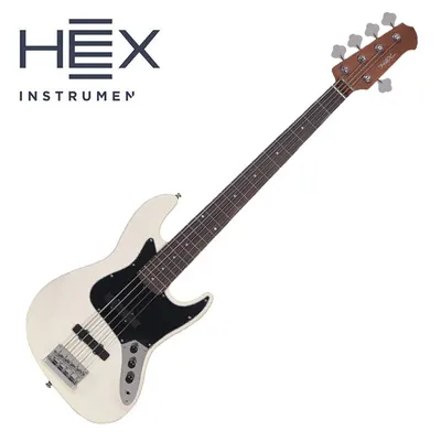HEX 헥스 베이스 기타 B305 Ivory 5현 (S/IV)