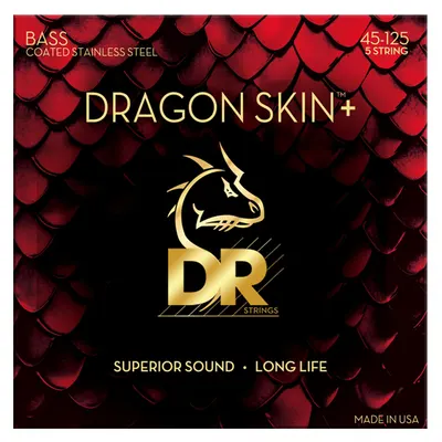 DR 베이스 스트링 Dragon Skin+ Bass Stainless Steel 45-125 (DBS5-45)