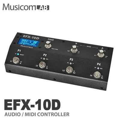 MusicomLAB 오디오/미디 컨트롤러 EFX-10D