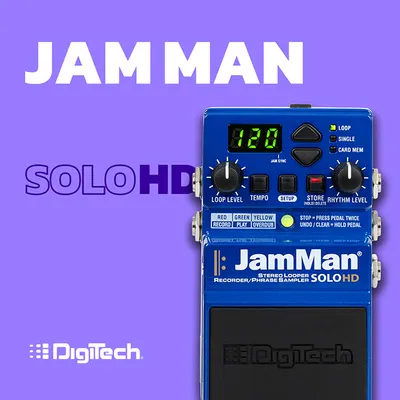 Digitech 디지텍 이펙터 JamMan Solo HD / 디지텍 루퍼 & 샘플러