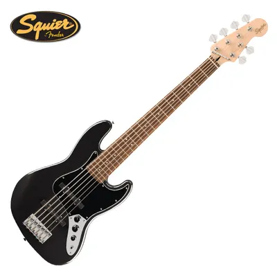 Squier 스콰이어 베이스기타 Affinity Jazz Bass VI LRL Black Metallic (037-8671-565)