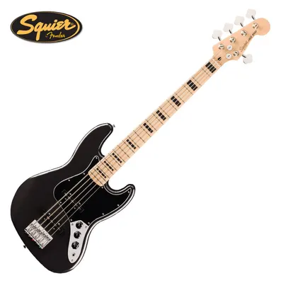 Squier 스콰이어 베이스기타 Affinity Active Jazz Bass V MN Black Metallic (037-8753-565)