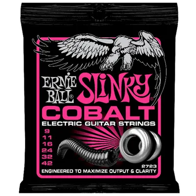Ernie Ball 어니볼 일렉기타줄 Cobalt Electric Super Slinky Strings [2723] (009-042)