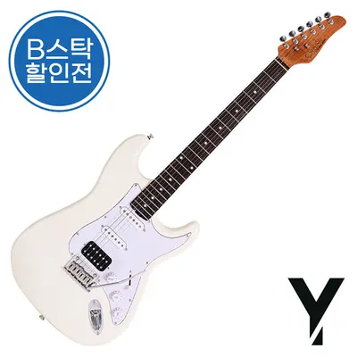 B스탁 초특가 찬스! Beyond 비욘드 일렉기타 Classic Standard-Y (Olympic White)