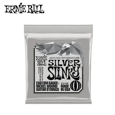 Ernie Ball 어니볼 일렉기타줄 JOHN MAYER SILVER SLINKY SIGNATURE ELECTRIC GUITAR STRINGS [2218] (010.5-047)
