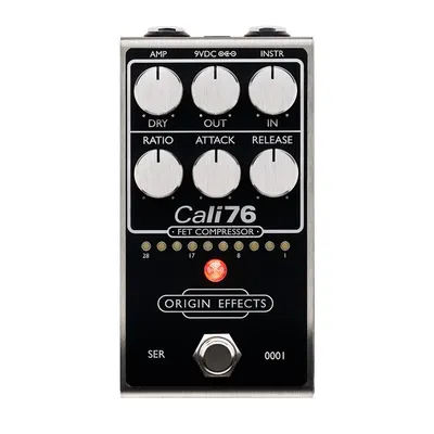 OriginEffects 이펙터 Cali76 FET Compressor Black