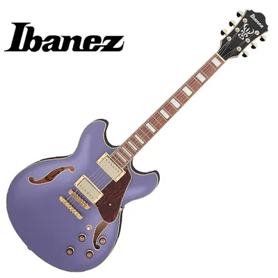 Ibanez 아이바네즈 일렉기타 AS73G / Metallic Purple Flat