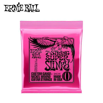 Ernie Ball 어니볼 일렉기타줄 Super Slinky Nickel 7현 [2623] (009-052)