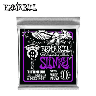 Ernie Ball 어니볼 일렉기타줄 Coated Titanium RPS Power Slinky [3120] (011-048)
