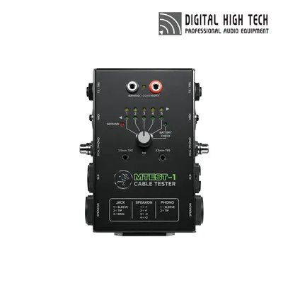 Mackie 케이블 테스터 Cable Tester MTest-1