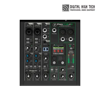 Mackie 6채널 아날로그 믹서 겸 오디오 인터페이스 Analogue Mixer Audio Interface ProFX6v3+