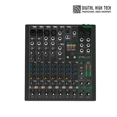 Mackie 10채널 아날로그 믹서 겸 오디오 인터페이스 Analogue Mixer Audio Interface ProFX10v3+