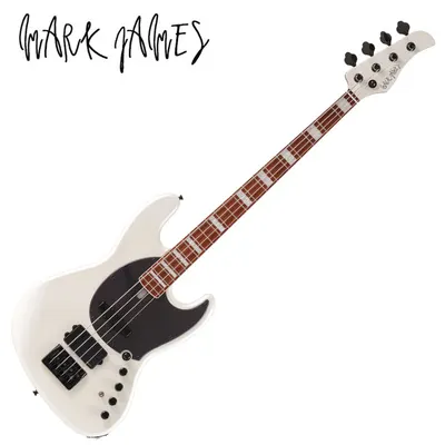 Mark James 마크제임스 베이스기타 MODERN STANDARD JAZZ MJ1000 Silver White Metallic