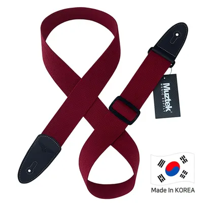 Muztek 뮤즈텍 스트랩 Classic series Strap Dark Red (MS-AC-04)