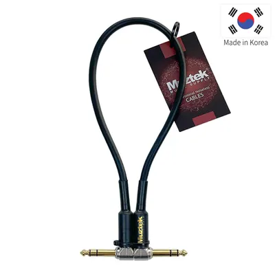 Muztek 뮤즈텍 케이블 TRS Stereo Patch Cable 40cm MTRS-40RR