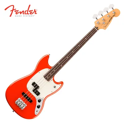 Fender Mexico Player II Mustang Bass PJ RW Coral Red (014-0490-558)