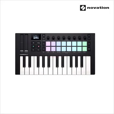 Novation 미디 키보드 컨트롤러 Launchkey Mini 25 Mk4 미니 마스터키보드