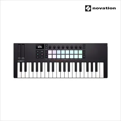 Novation 미디 키보드 컨트롤러 Launchkey Mini 37 Mk4 미니 마스터키보드