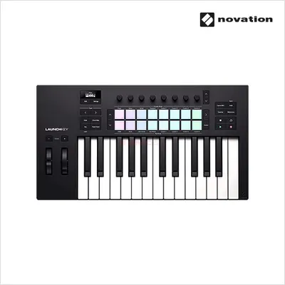 Novation 미디 키보드 컨트롤러 Launchkey 25 Mk4 마스터키보드