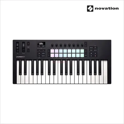 Novation 미디 키보드 컨트롤러 Launchkey 37 Mk4 마스터키보드