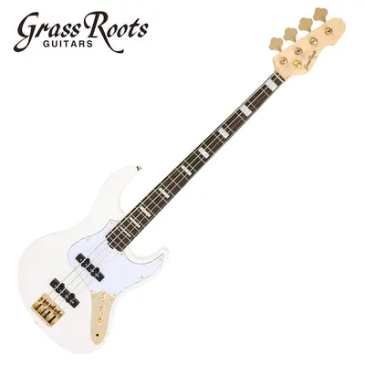 GrassRoots 그래스루츠 베이스기타 G Amaze DX/LS (Snow White)