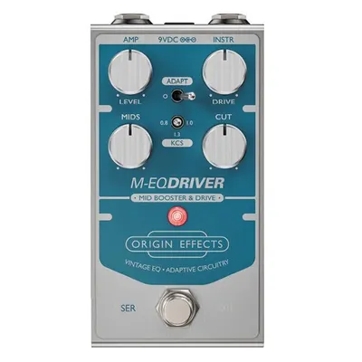 OriginEffects 이펙터 M-EQ DRIVER 미드부스트 / 드라이브 페달
