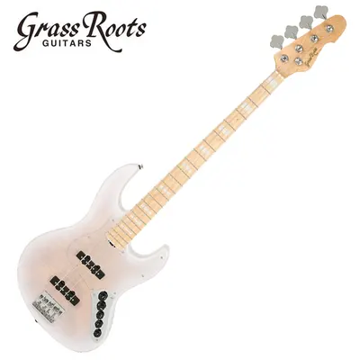 GrassRoots 그래스루츠 베이스기타 G Amaze FM (See Thru White Sunburst)