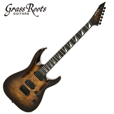 GrassRoots 그래스루츠 일렉기타 G Horizon CTM WK (Nartual Dark Black Sunburst)