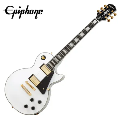 Epiphone 에피폰 일렉기타 Les Paul Custom Alpine White / Incl Premium Gig Bag (EIGLPCAWGH1)