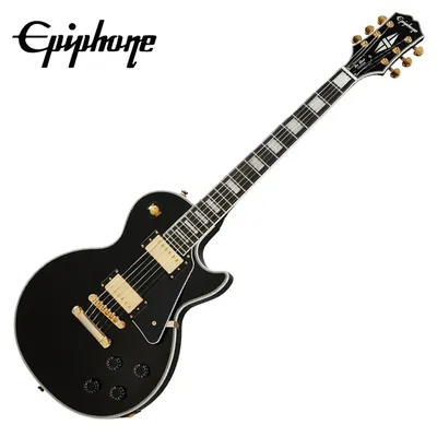 Epiphone 에피폰 일렉기타 Les Paul Custom Ebony / Incl Premium Gig Bag (EIGLPCEBGH1)