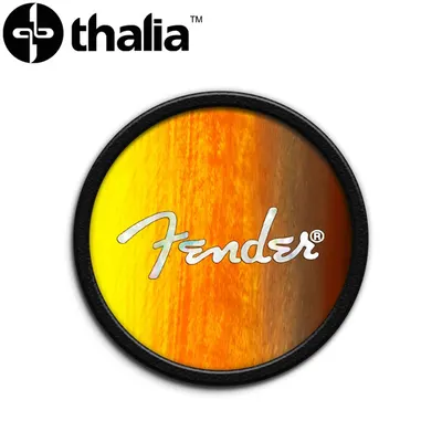 Thalia 피크홀더 Fender Pick Pick - Sunburst w/White Spaghetti Logo (FENPP-05)