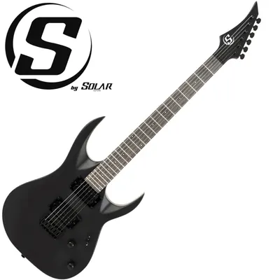 S by Solar 에스바이솔라 일렉기타 AB4.6C - Carbon Black Matte