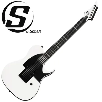 S by Solar 에스바이솔라 일렉기타 TB4.61W - White Matte