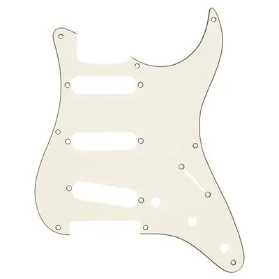 Muztek Pickguard 뮤즈텍 픽가드 MPG-57 SSS AW (펜더 스트라토캐스터 호환)