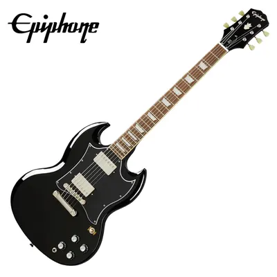Epiphone 에피폰 일렉기타 SG Standard Ebony  / Incl Gig Bag (EIGSGSEBNH1)