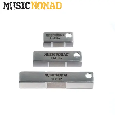 Music Nomad 뮤직 노마드 Fret Leveler Diamond U-File 3 Pack (1.25, 2, 3인치) (MN813) 프렛레벨러