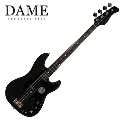 DAME 데임 베이스기타 PS5 Black Satin