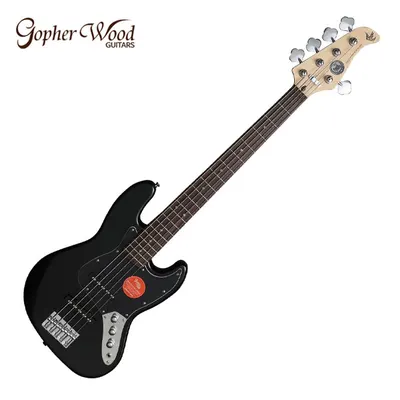 Gopher Wood 고퍼우드 베이스기타 J-classic IV 5st BLACK4005B