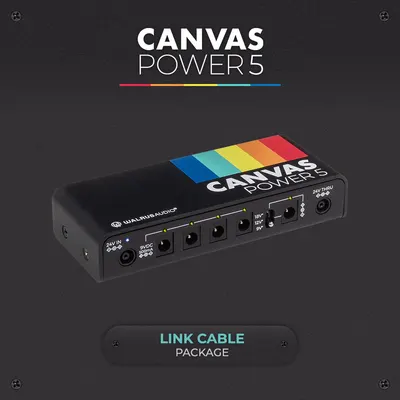 [모던 페달보드를 위한 초소형, 모듈형 파워 서플라이] Walrus Audio - Canvas Power 5 / 링크 패키지 (어댑터 미포함)