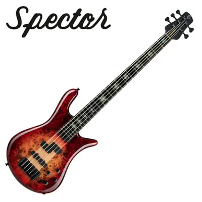 Spector 스펙터 베이스 Euro 5 CST Natural Red Burst (EURO5CSTRED)