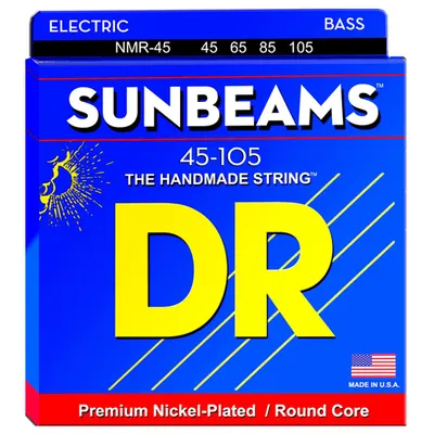 DR 베이스기타 스트링 Sun Beams Nickel [NMR-45] (045-105)