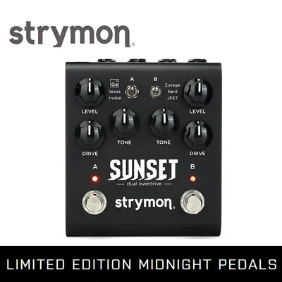 Strymon 스트라이몬 이펙터 Midnight Edition Sunset 듀얼 채널 드라이브