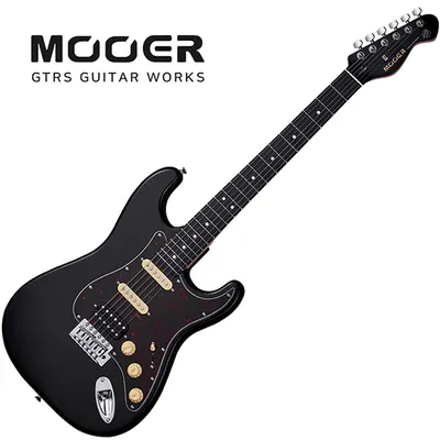 Mooer 일렉기타 MSC10PRO (Pro Black / Tortoise Pickguard)