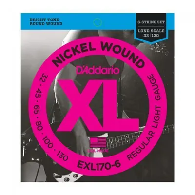 Daddario 베이스기타 스트링  6현 [EXL170-6] (032-130)